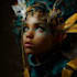 paint a dark fantasy portrait