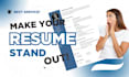 create a CV that stands out to employers