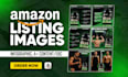 design amazon listing images and infographic design