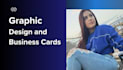 create 4 different business card design within 7 hours