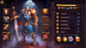 design UI UX design, hud, menu, and programming for unreal engine or unity game