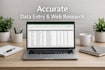 do accurate and efficient data entry, web research and data collection