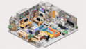 draw 2d isometric illustration