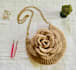 make a handmade crochet flower bag