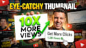 design eye catching thumbnails for higher CTR in 2hrs