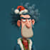draw christmas cartoon caricature