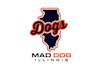 design mad dog illionios logo