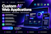 develop custom ai web applications