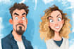 create vector cartoon caricature avatar portrait