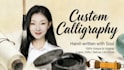 deliver authentic calligraphy by renowned chinese artists