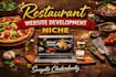 design a modern restaurant website using HTML CSS