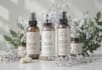 design minimalist cosmetic label and packaging