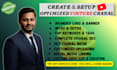 create and setup youtube channel