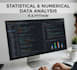 do statistical and numerical data analysis using r, python