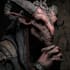 realistic dark fantasy and horror illustration