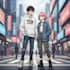 make a anime couple art and character art