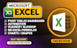 create custom excel vba macros, dashboard, forms, graphs and pivot table design
