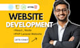 build a mern stack full stack saas website and startup mvp