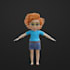 do character modeling and texturing brand product animation