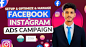 setup, manage, meta facebook instagram ads campaign for business lead generation