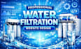 design a professional water softener and purification website, water filtration