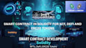 create smart contract in solidity for ntf, defi, and erc20 tokens