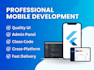 develop a flutter mobile application for you