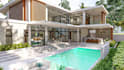 create 3d garden design, backyard plan, swimming pool design and playing ground