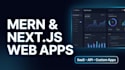 develop full stack mern or nextjs web application with API integration