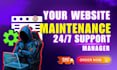 be your website maintenance and support manager