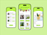 design a modern uxui food eshop mobile app
