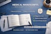 write and edit medical manuscripts for journal publications