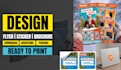 design flyers, leaflets, brochures and stickers