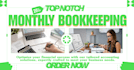 do monthly quickbooks online cleanup, expense tracking and 1099 preparation