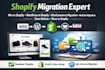 migrate wix wordpress squarespace woocommerce to shopify domain transfer