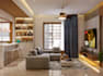 renovate apartment living area,interior basement layout,open plan kitchen render