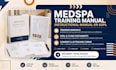 create medspa training manual, instructional manual clinic document, or sops