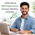 write SEO optimized human written articles