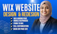 design a wix studio website, wix, business landing page