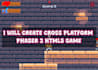 create a html5 game for you using phaserjs