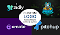 create logo animation, intro and outro animation