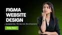 do figma website design and awesome ui ux website mockup
