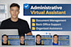 administrative virtual assistant, document management