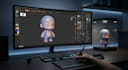 pop mart style 3d character for 3d printing