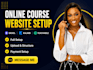 setup skool community, kajabi, learnworlds podia lms website