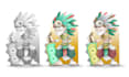 create stylized game concept art 2d