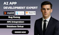 do replit ai base44 mobile app development saas mvp replit flutter app developer