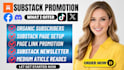 fully setup substack account newsleetter design, substack article substack coach