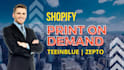 setup shopify etsy print on demand expert with teeinblue customily