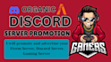 minecraft promotion, gaming , fivem server, rust, dayz, discord server promotion